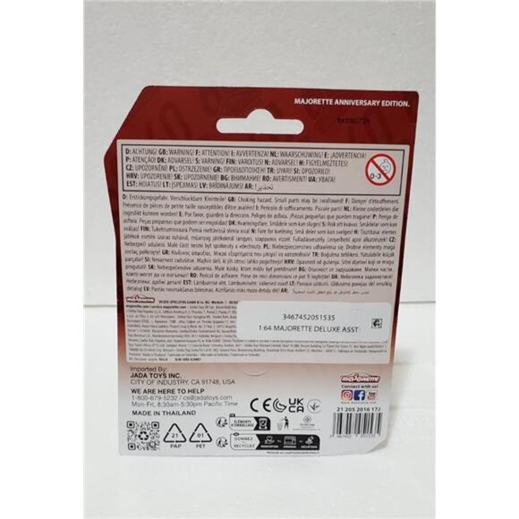 60th Anniversary Edition Majorette First Ever Diecast Car Silver Chrome #1 - Picture 6 of 7